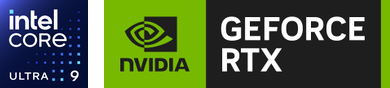 Intel Core Ultra 9 and NVIDIA GeForce RTX icon