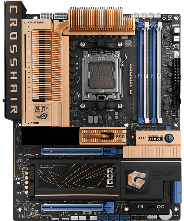 ROG CROSSHAIR 2006 的正面视角