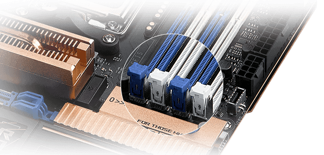 ROG CROSSHAIR 2006 左侧俯视图