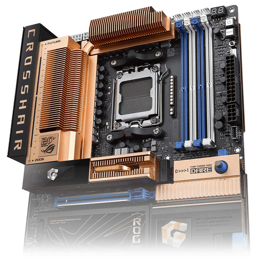 ROG CROSSHAIR 2006主板采用20+2+2供电模组