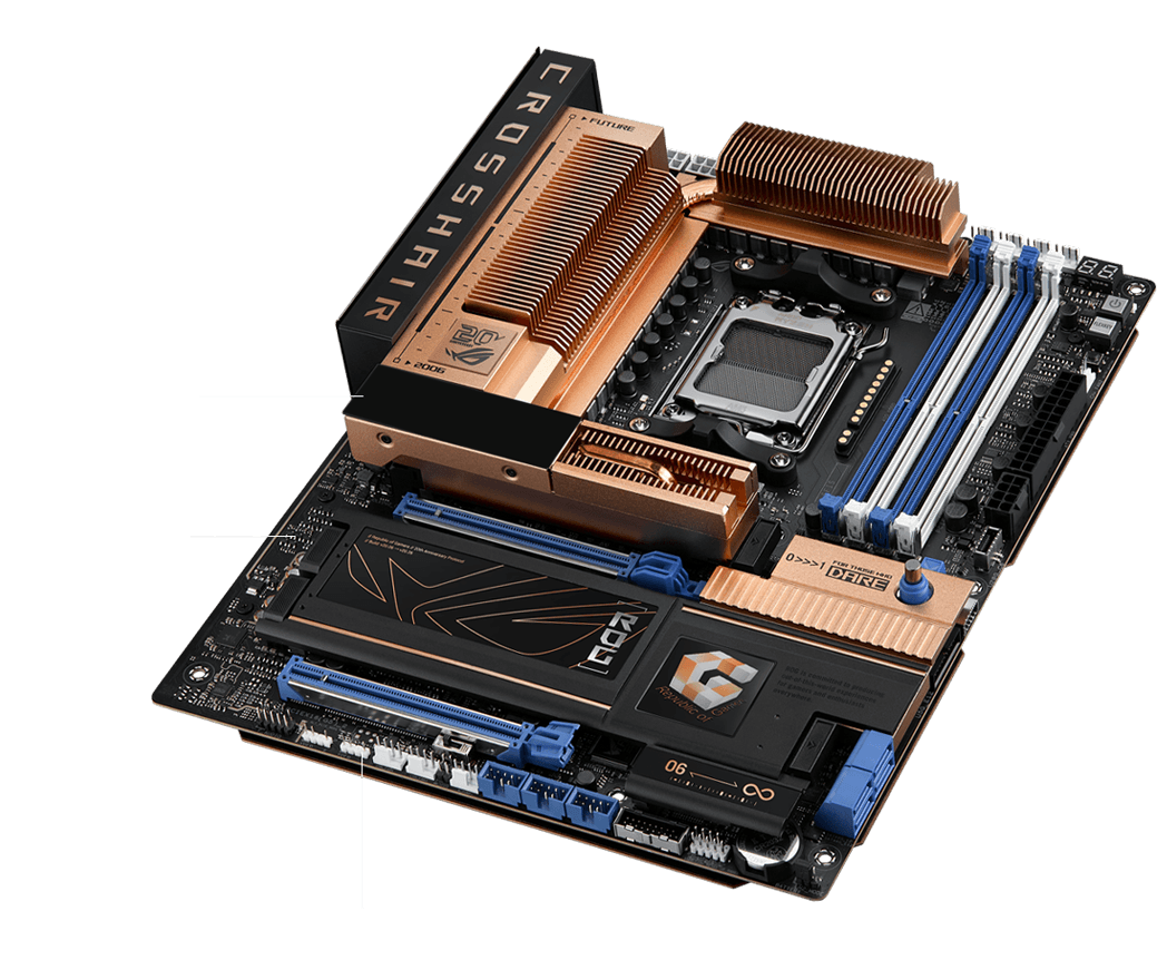 ROG Crosshair X870E Glacia信仰l沉浸规格