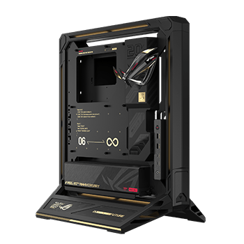 Side view of the GR20 Edition in a vertical position