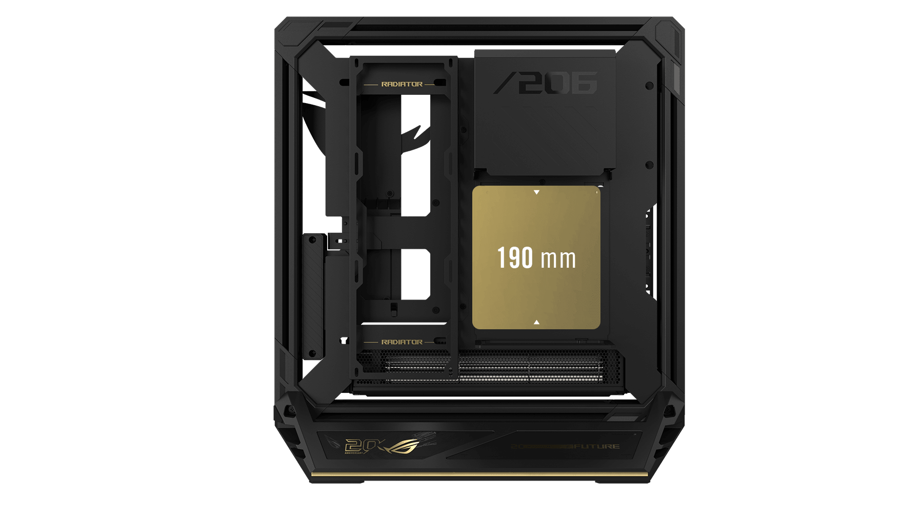 ROG GR20 190mm 电源安装位