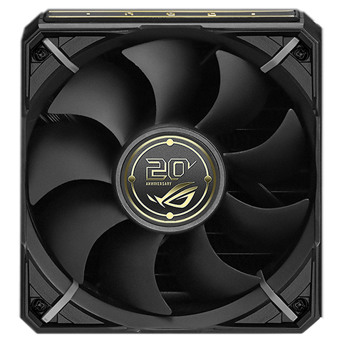 ROG 20周年版一体式水冷 专属风扇
