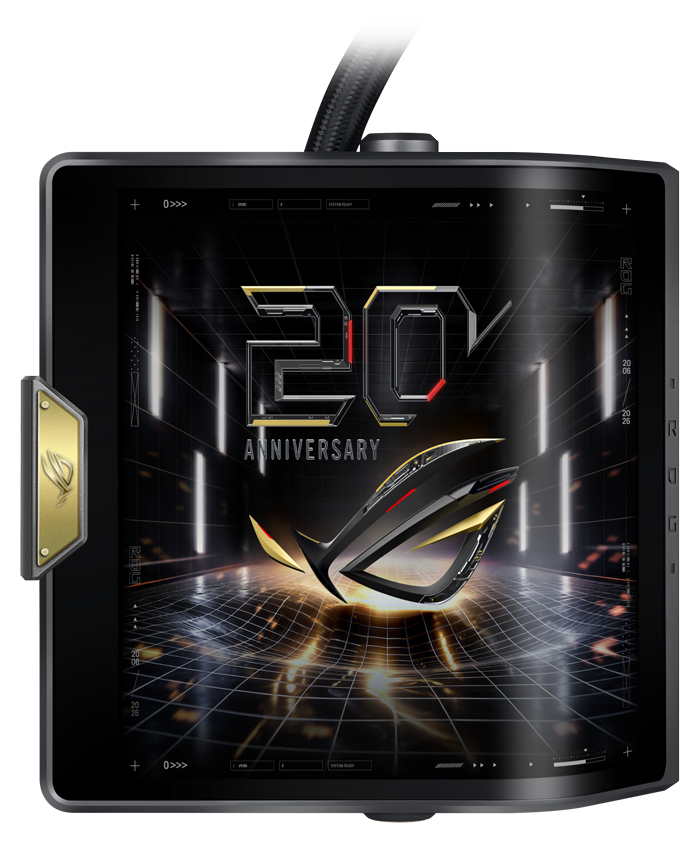 双 AMOLED LCD 屏幕展示