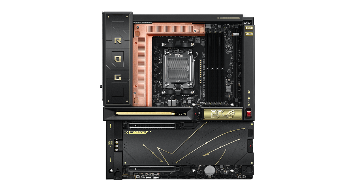 Front view of ROG 20周年版一体式水冷