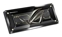 ROG Crosshair X870E 20周年版纪念铭牌 - 磁吸式主板装饰配件