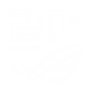 ROG 20th anniversary logo