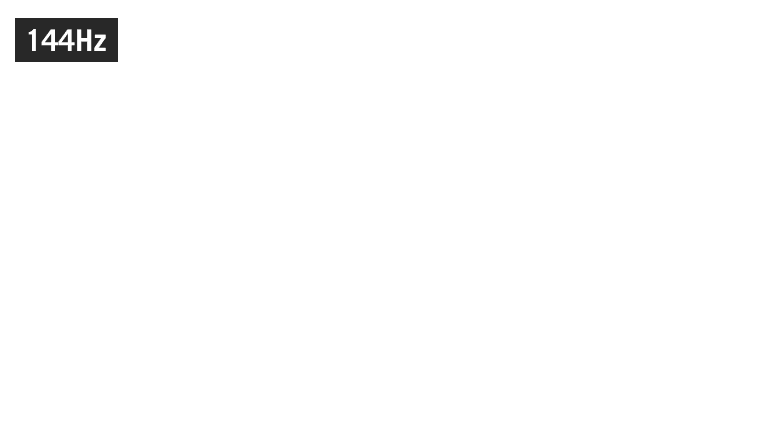 一个 FPS 游戏场景;FPS 计数器覆盖在屏幕右上角。