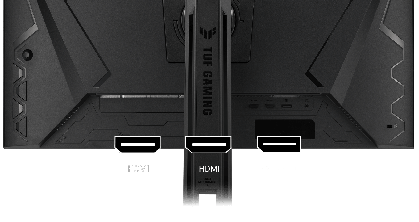 多种连接选项包括 HDMI® 和 DisplayPort™ 接口。