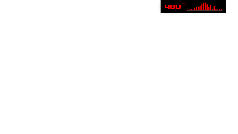 FPS 游戏场景;屏幕右上角可见 FPS 计数器覆盖图