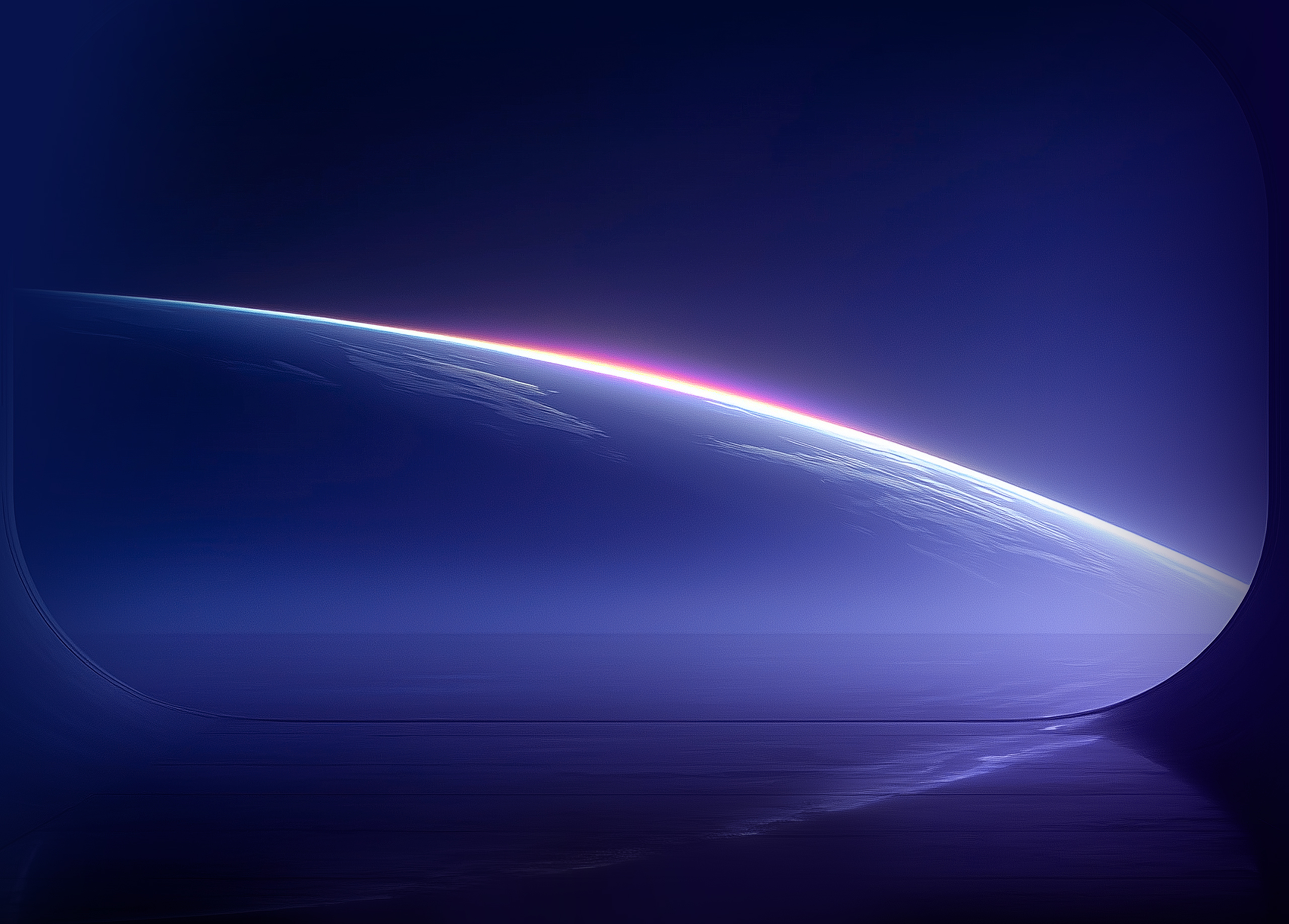 黑白双色 ROG 雷切 II Pro PC 游戏手柄悬浮在深空星球背景之上