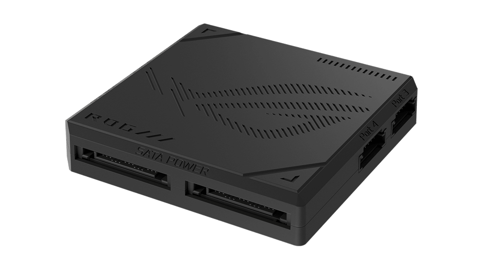 ROG GR120-1C 集线器斜视外观
