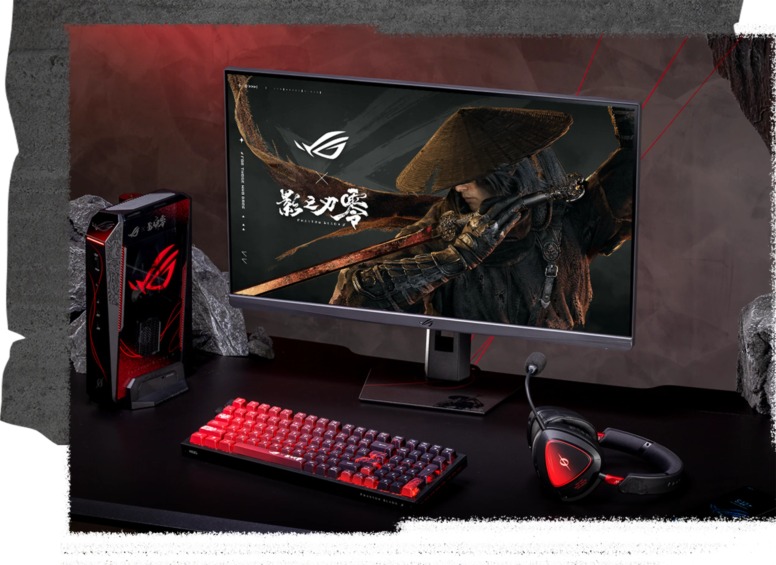 ROG 绝神27 二代 4K Fast IPS DisplayHDR 400 屏幕呈现