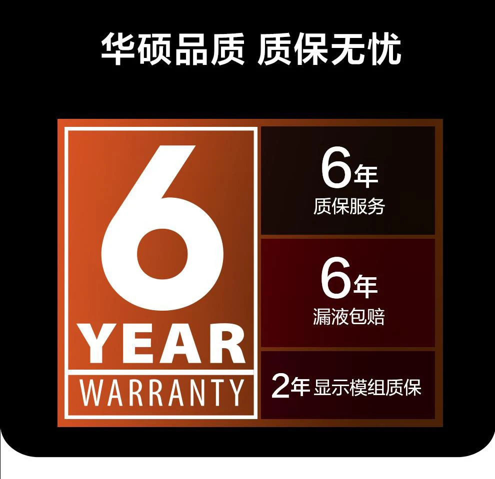 华硕 ROG 龙王4代 AMD联名版 包装与配件清单