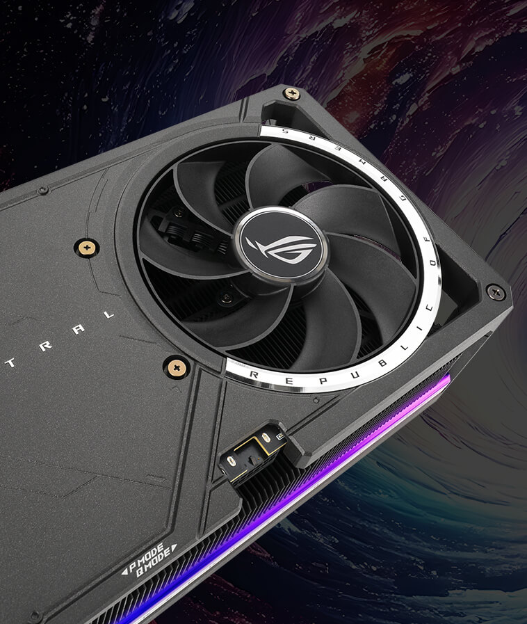 ROG Astral rear fan