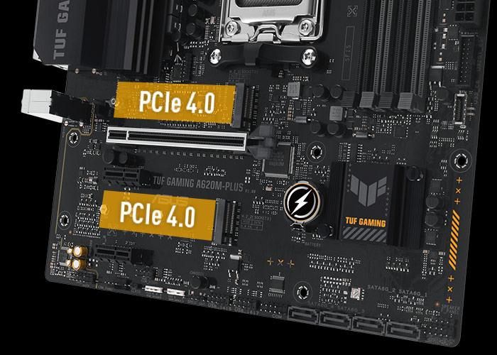 Two PCIe 4.0 M.2 slots