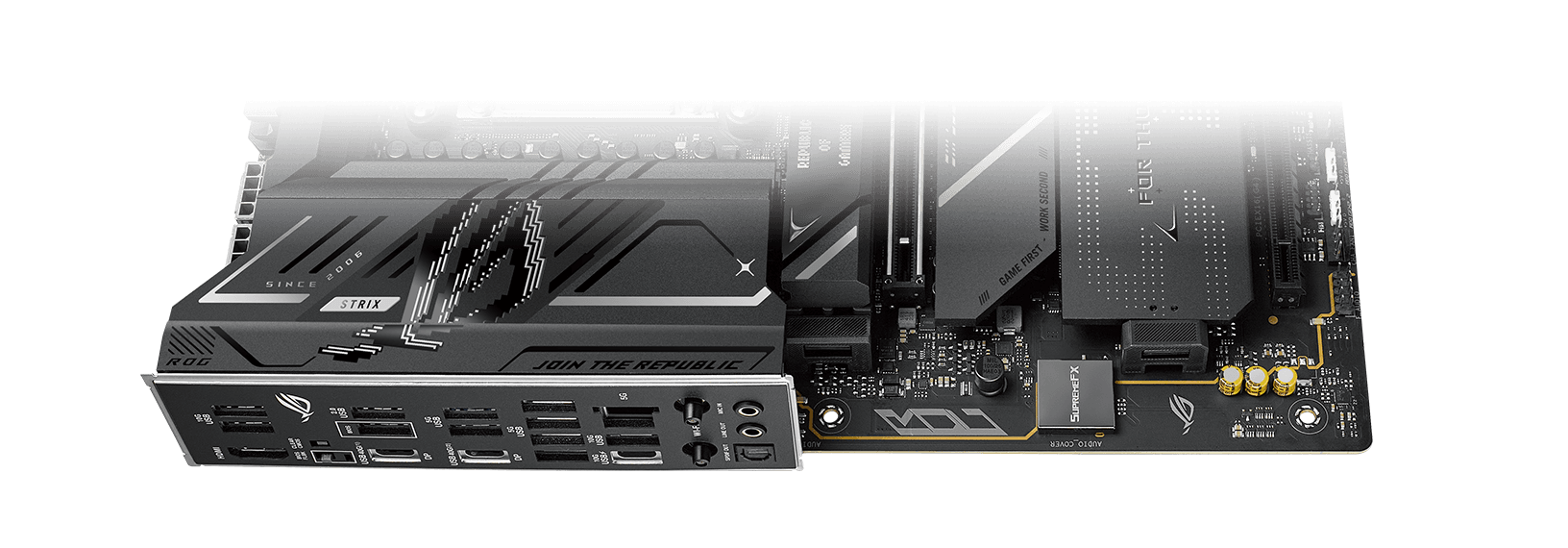 STRIX X870E-H 主板配备 SupremeFX 音频。