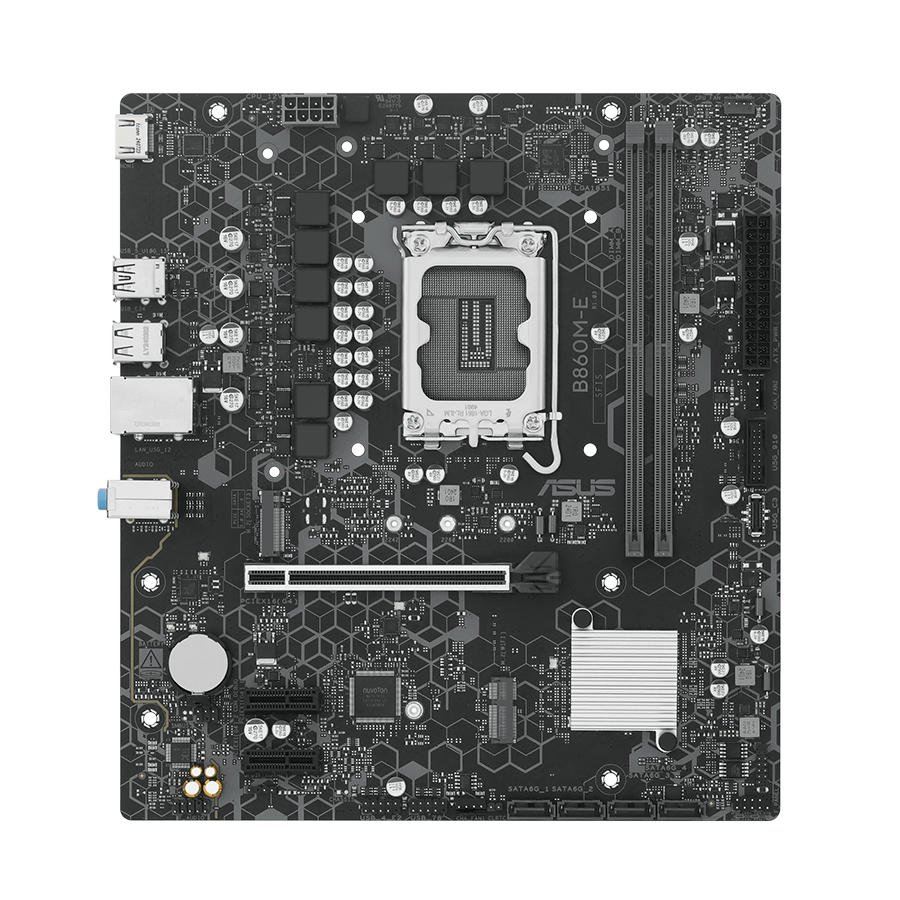 B860M-E front view.