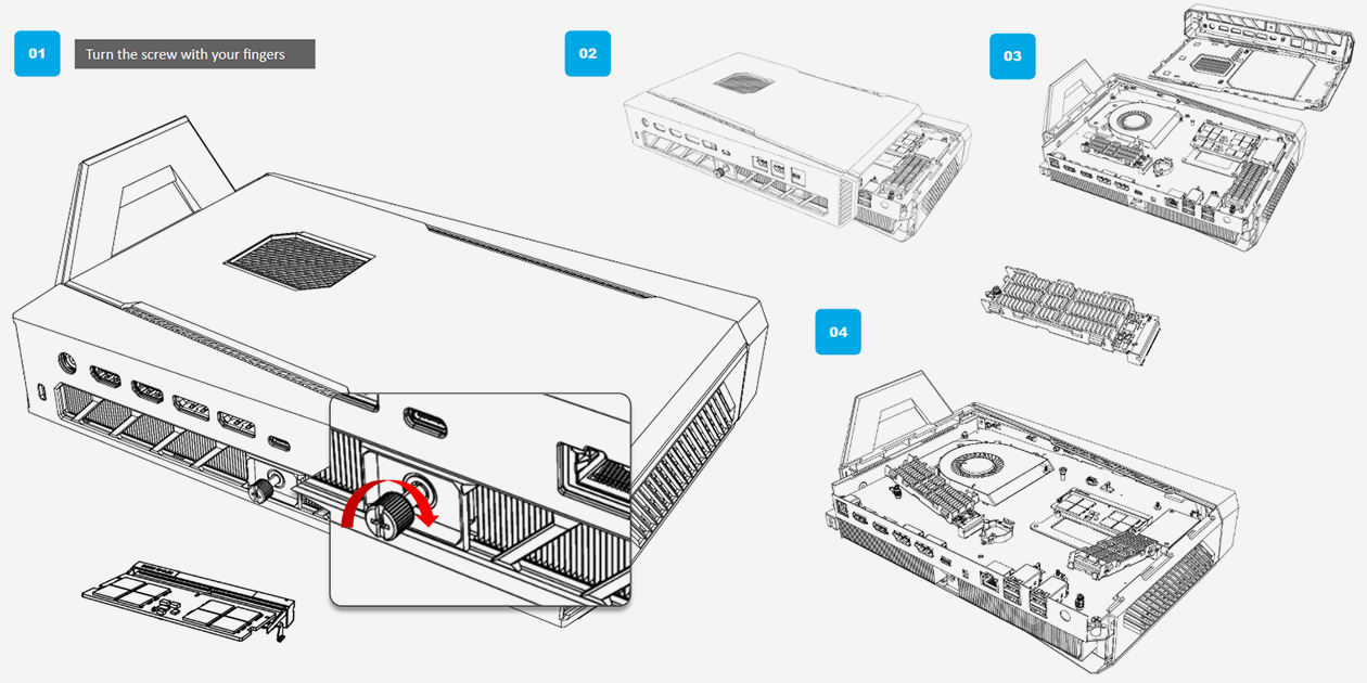 拆卸和安装示意图