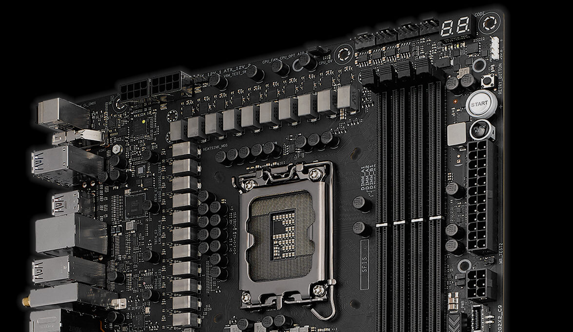 The ROG Maximus Z790 Hero features 18+2 power stages rated for 110A.