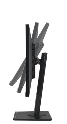 ProArt Display has an ergonomically-designed stand providing tilt adjustments.
