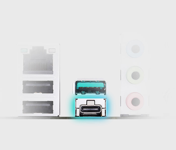 Features USB 3.2 Gen 2x2 Type-C®