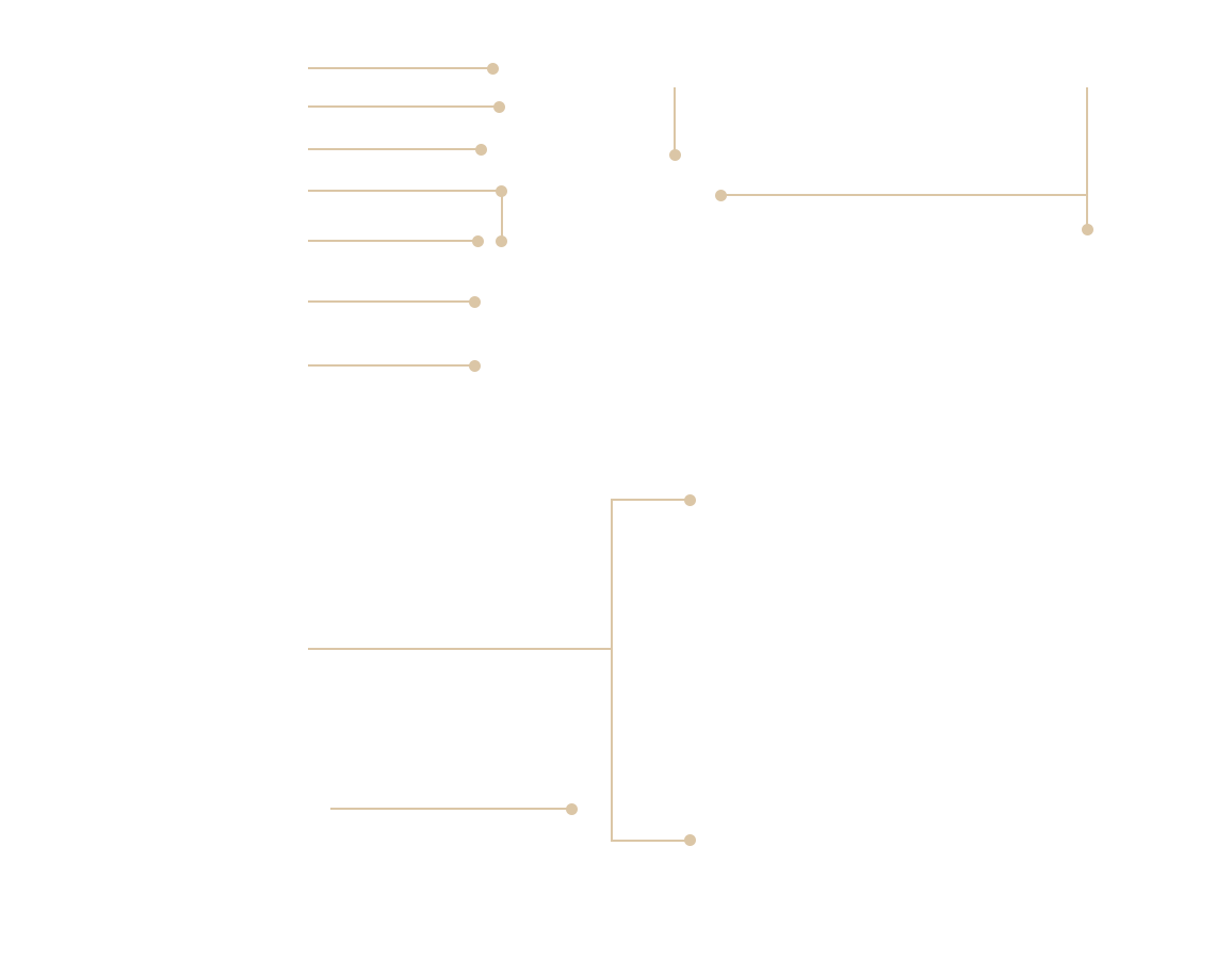 Product layout of left side