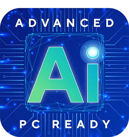 Advanced AI PC ready logo
