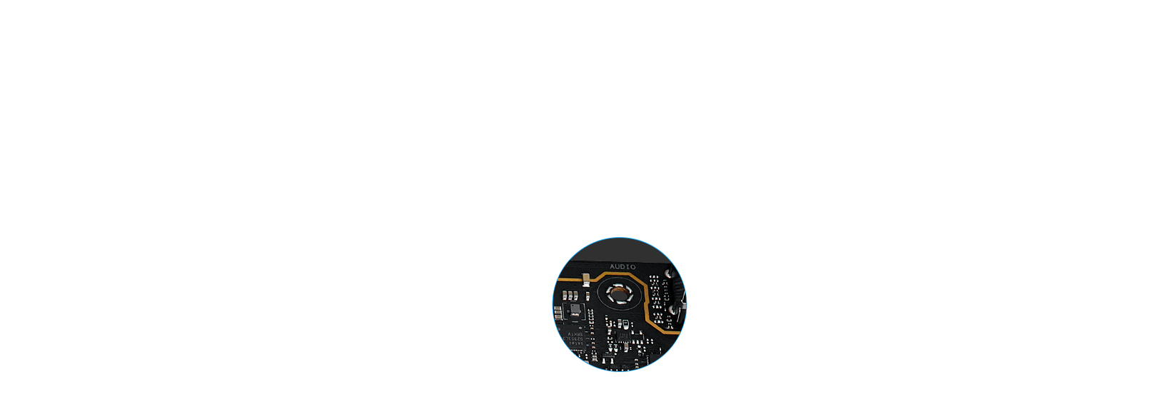 Audio line shielding