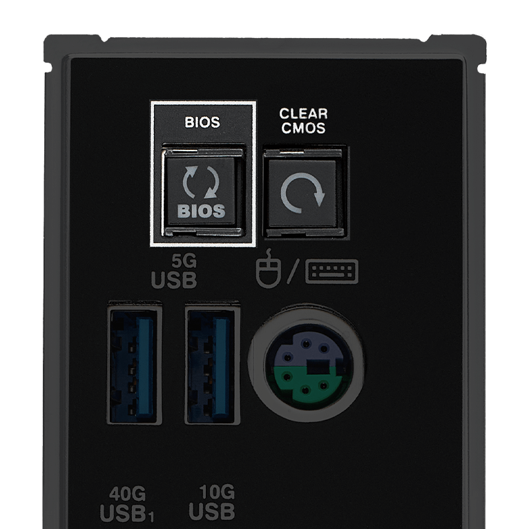 Clear CMOS and BIOS Flashback on ROG Crosshair X870E Apex