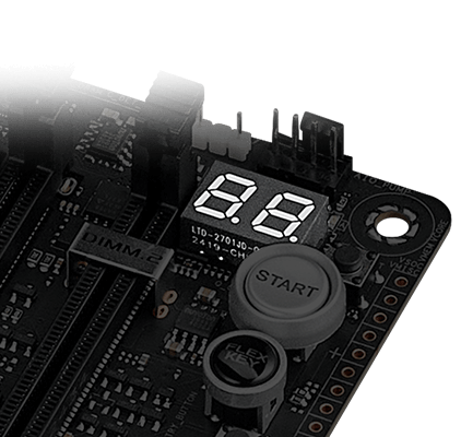 Q-CODE on ROG Crosshair X870E Apex
