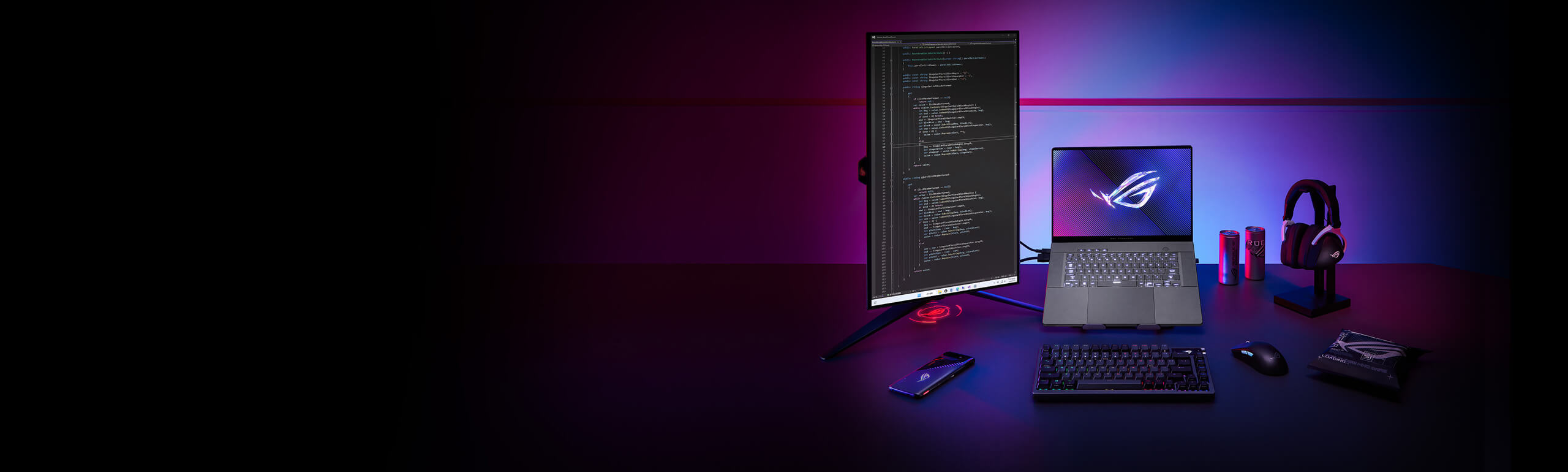 NVIDIA RTX AI 计算机情境图，一个人坐在笔记本电脑前