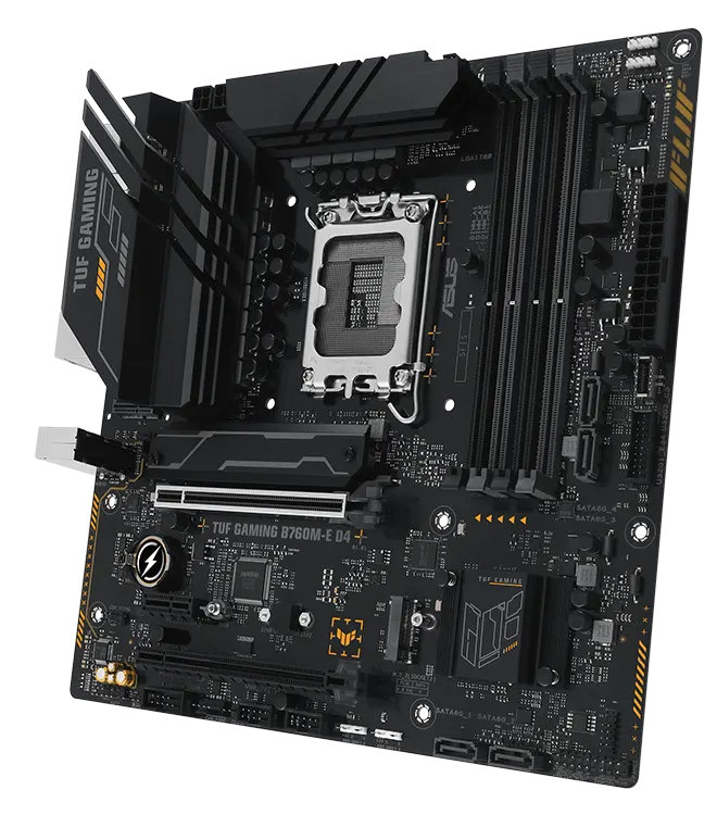 TUF Gaming motherboard’s photo