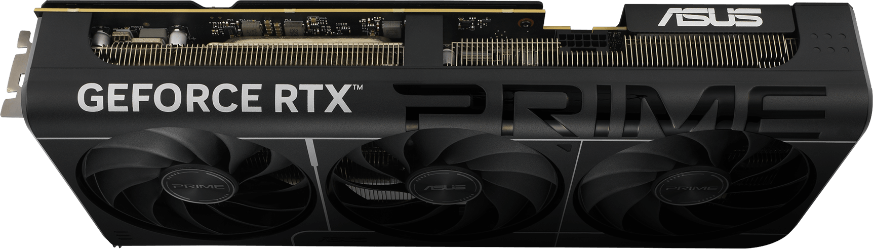 Prime RTX 5070 Ti graphics card front view