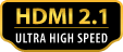 HDMI 2.1 ULTRA HIGH SPEED