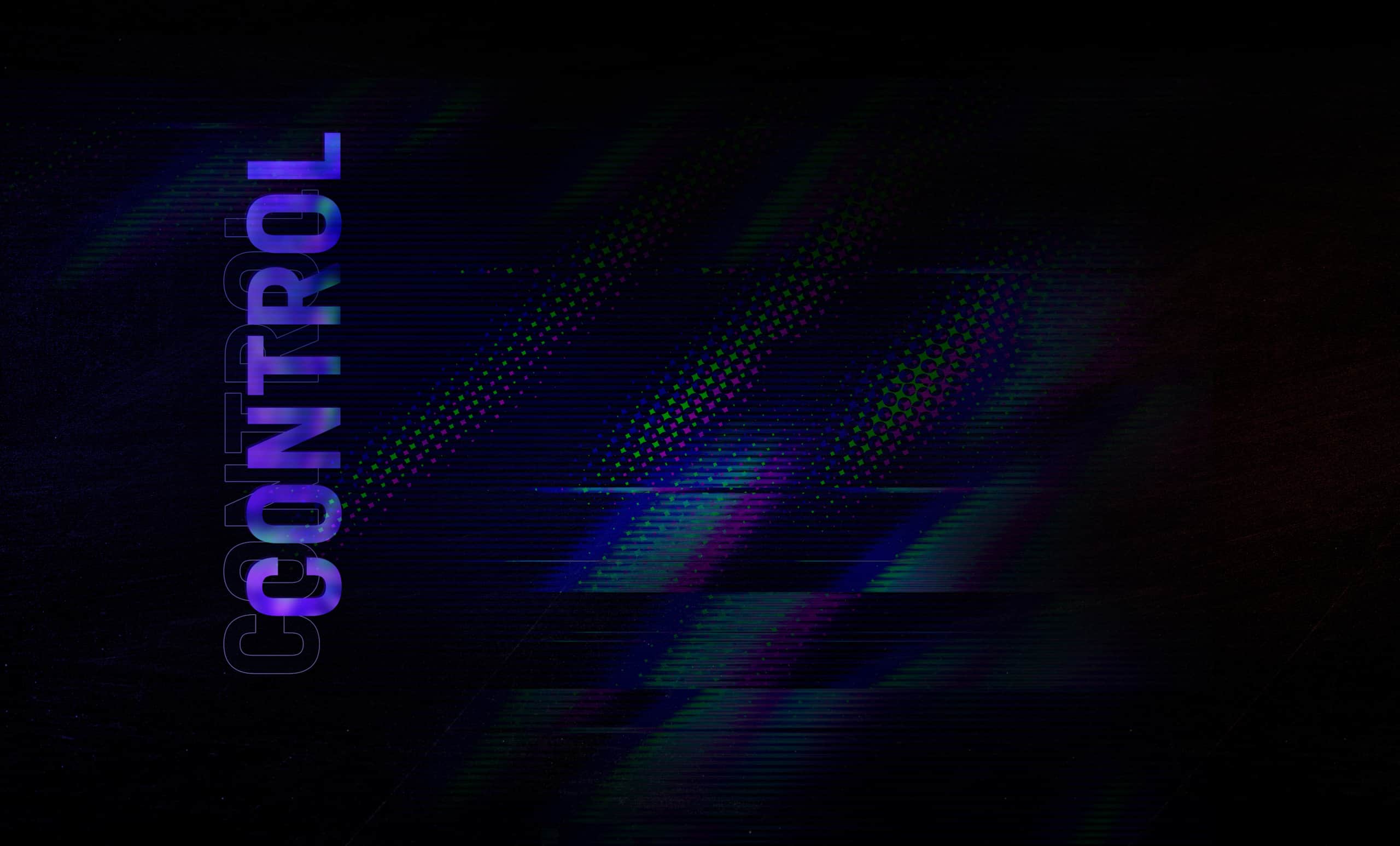 The abstract background image of Aura section