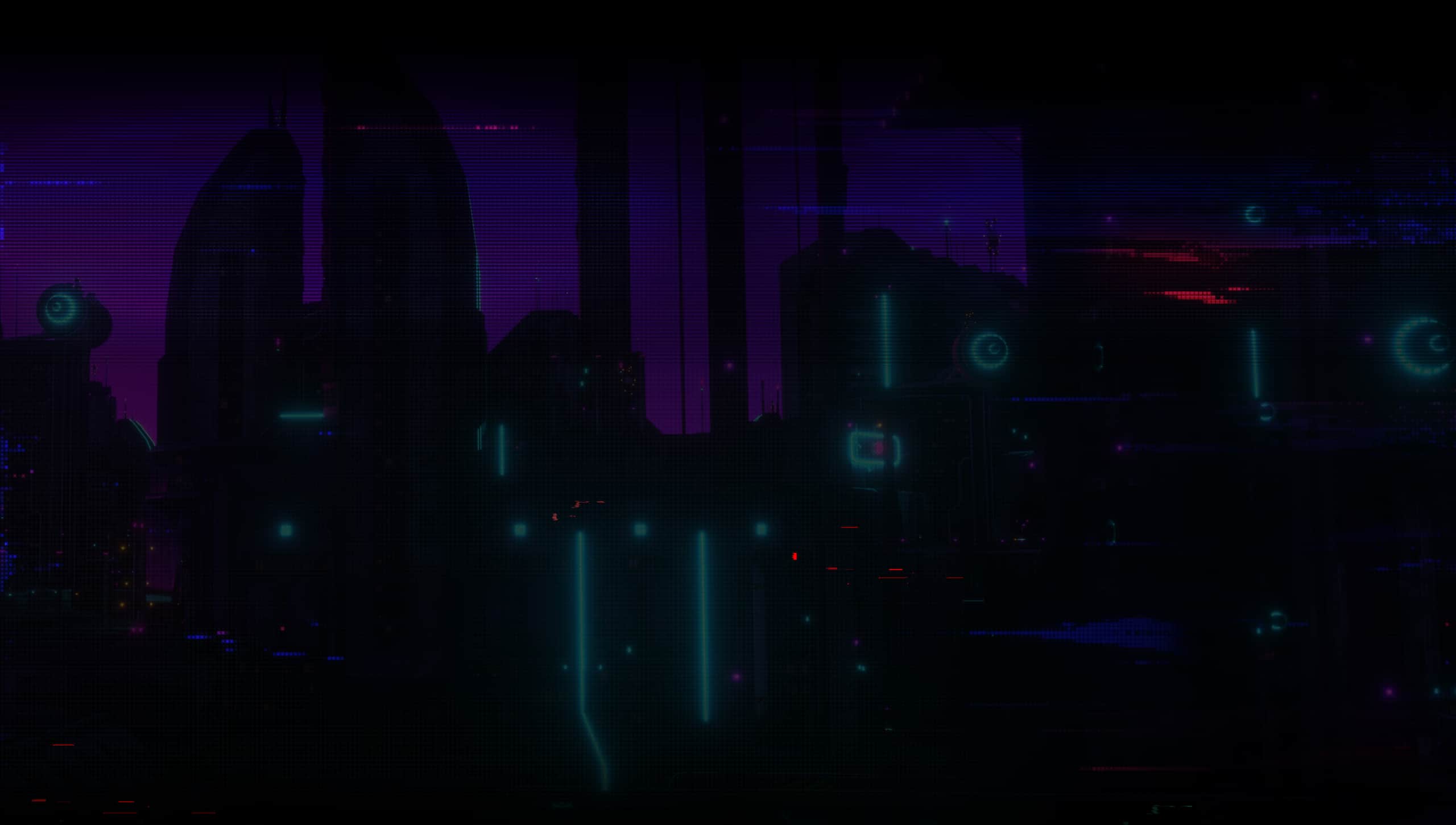 The future and urban background image of third performance section