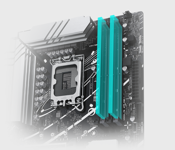 The PRIME Z790-V WIFI motherboard supports DDR5. 