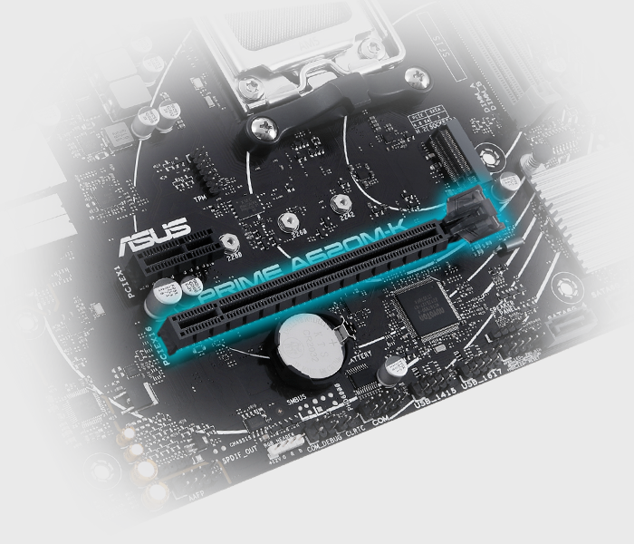 supports PCIe 4.0 Slot.