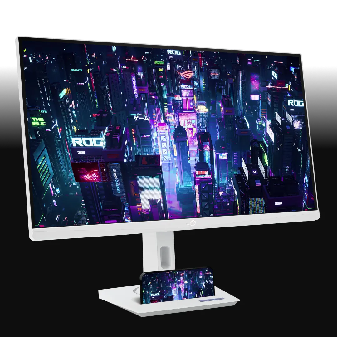 This monitor boasts a compact footprint, saving valuable desk space.
