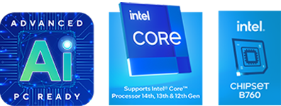 图标-intel，高级AI PC ready 图标
