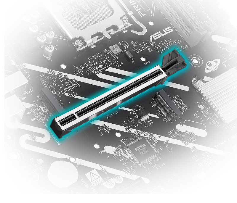 支持 PCIe 5.0 插槽