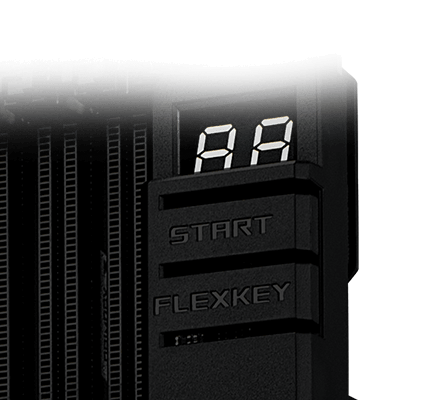 Q-CODE on ROG Maximus Z890 Hero BTF