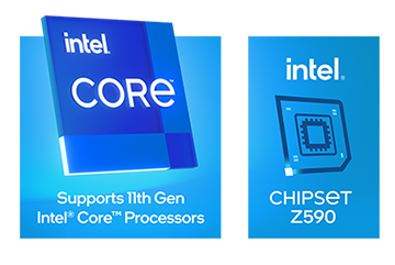 intel 芯片组 Z590、intel CORE