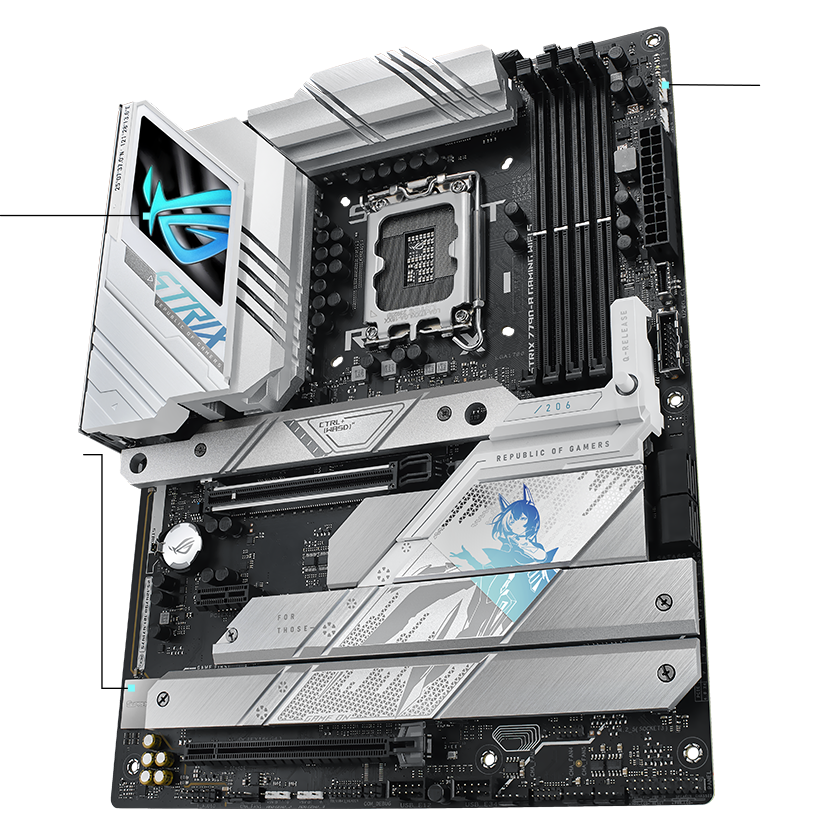 ROG STRIX Z790-A GAMING WIFI S 吹雪| 电竞motherboards｜ROG 