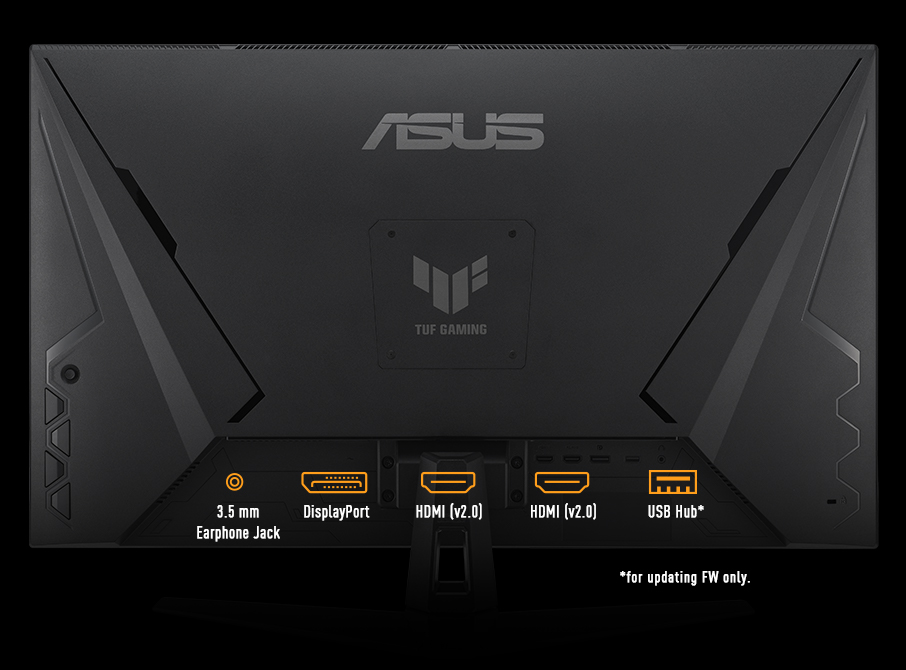 TUF GAMING VG27AQM1A-P - EXTENSIVE CONNECTIVITY