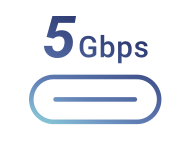 USB 5Gbps Type-C® logo