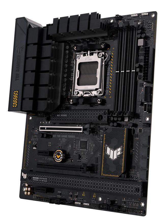 TUF Gaming motherboard’s photo