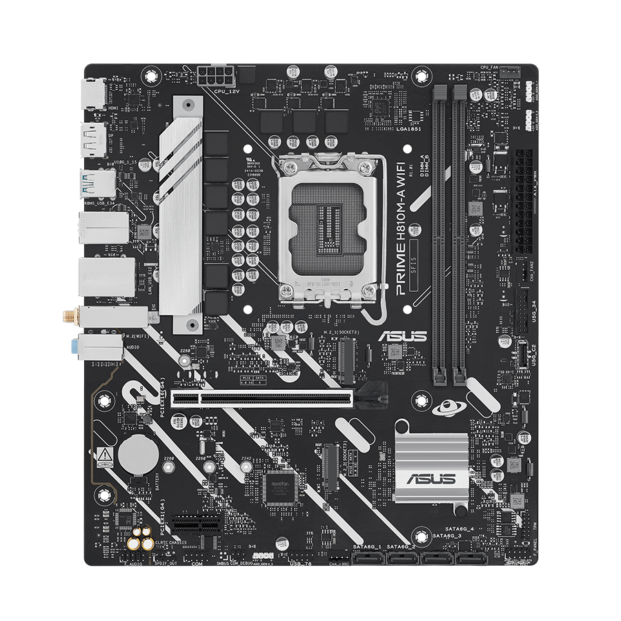 PRIME H810M-A WIFI front view.